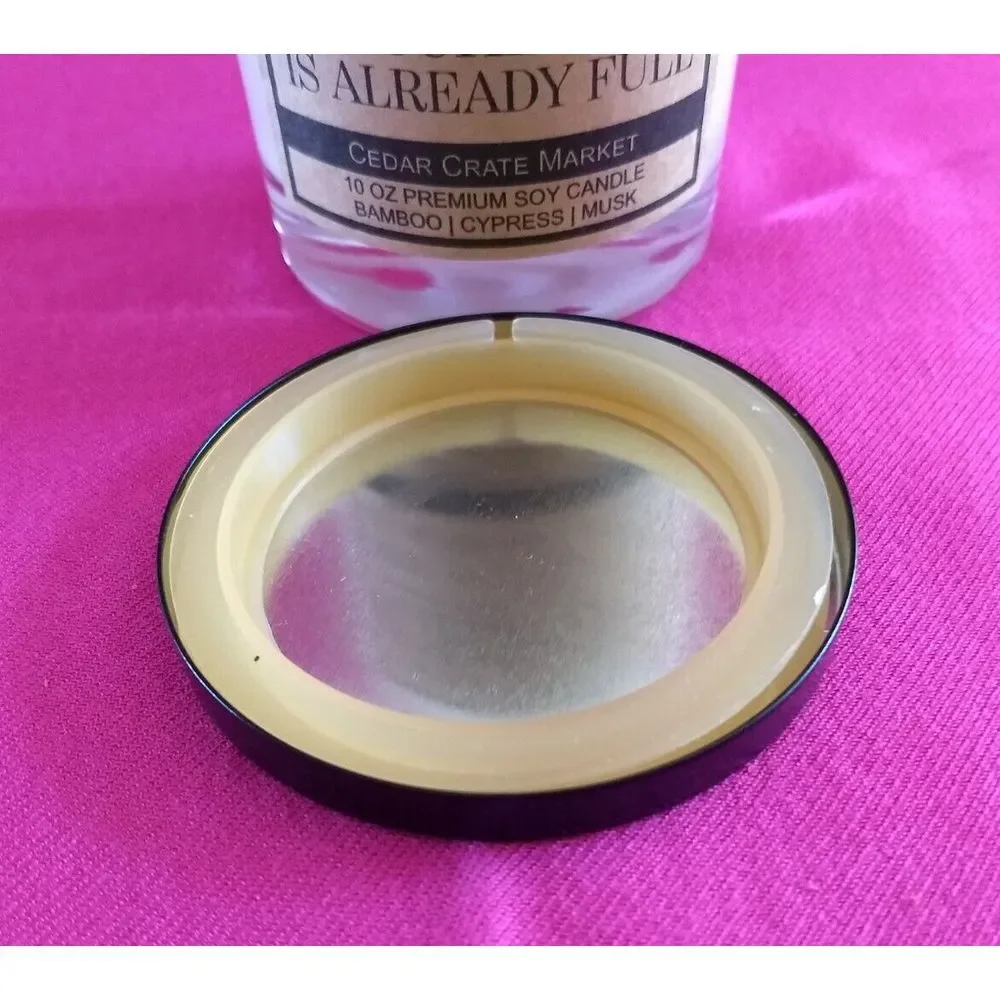 Cedar Crate Market Candle Premium Soy Wax There Cannot Be A Crisis This Week NEW